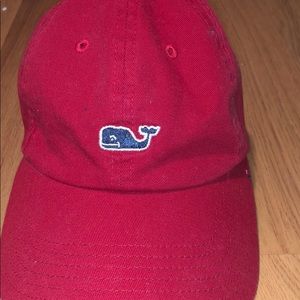 Red Vineyard Vines Hat